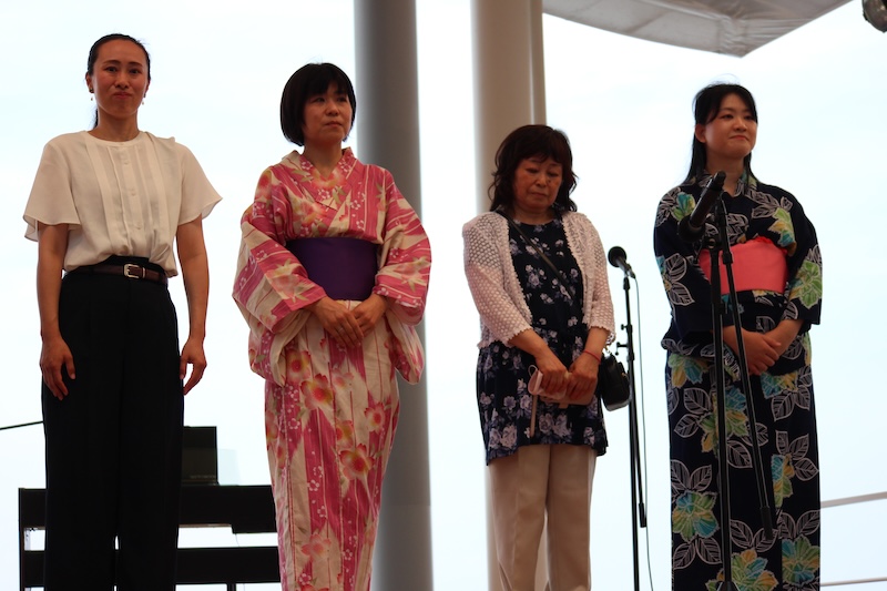 開演の挨拶