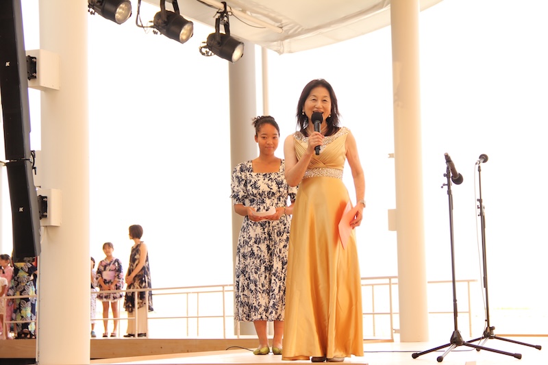 開演の挨拶
